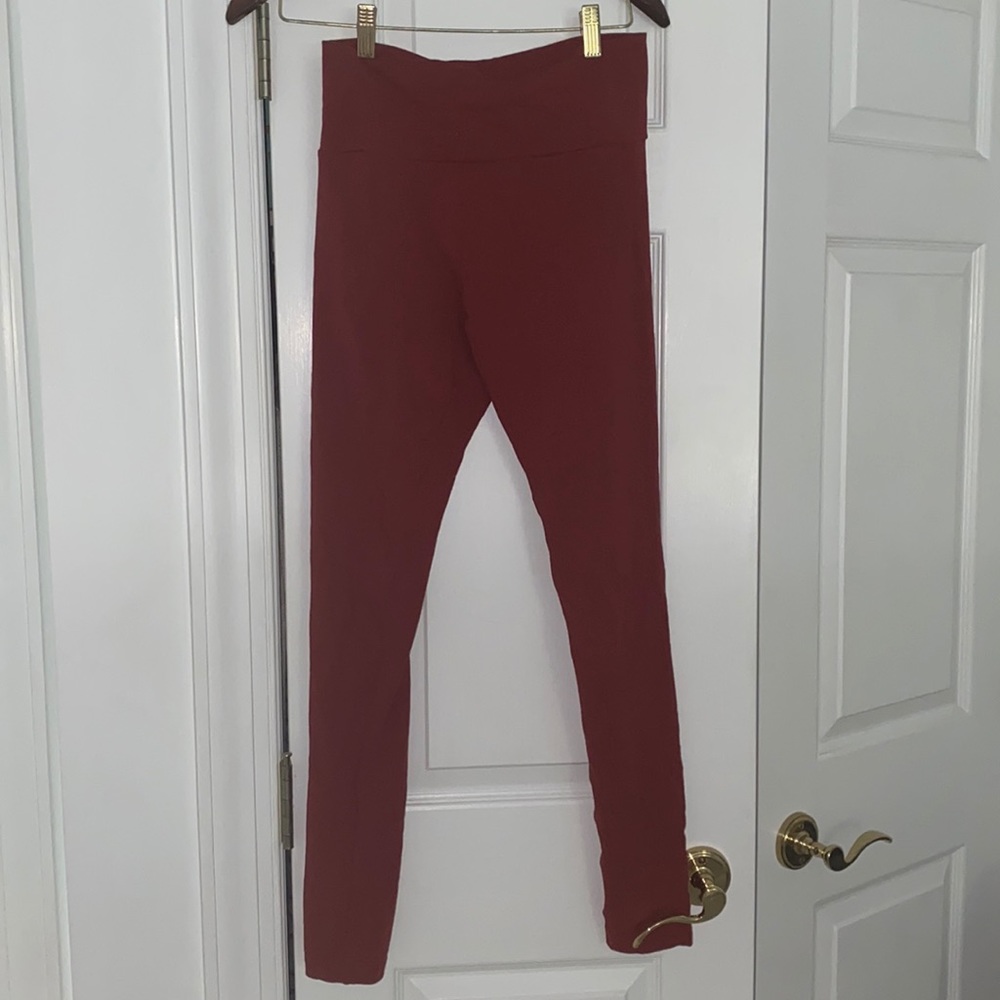 Forever 21 Red Leggings